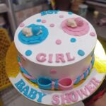 Delicious Fresh Cream Cake – Baby Shower Customise Cake