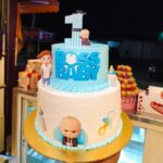 Delicious Fresh Cream Cake – Boss Baby for a First Birthday Celebration
