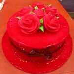 Delicious Fresh Cream Cake – Red Rose Strawberry Cake