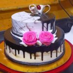 Delicious Fresh Cream Cake – Two-Tier Chocolate Cake