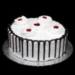 Delicious Fresh Cream Cake – Chocolate and Red Jelly Cake