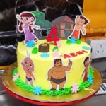 Delicious Fresh Cream Cake – Chhota Bheem Theme Cake