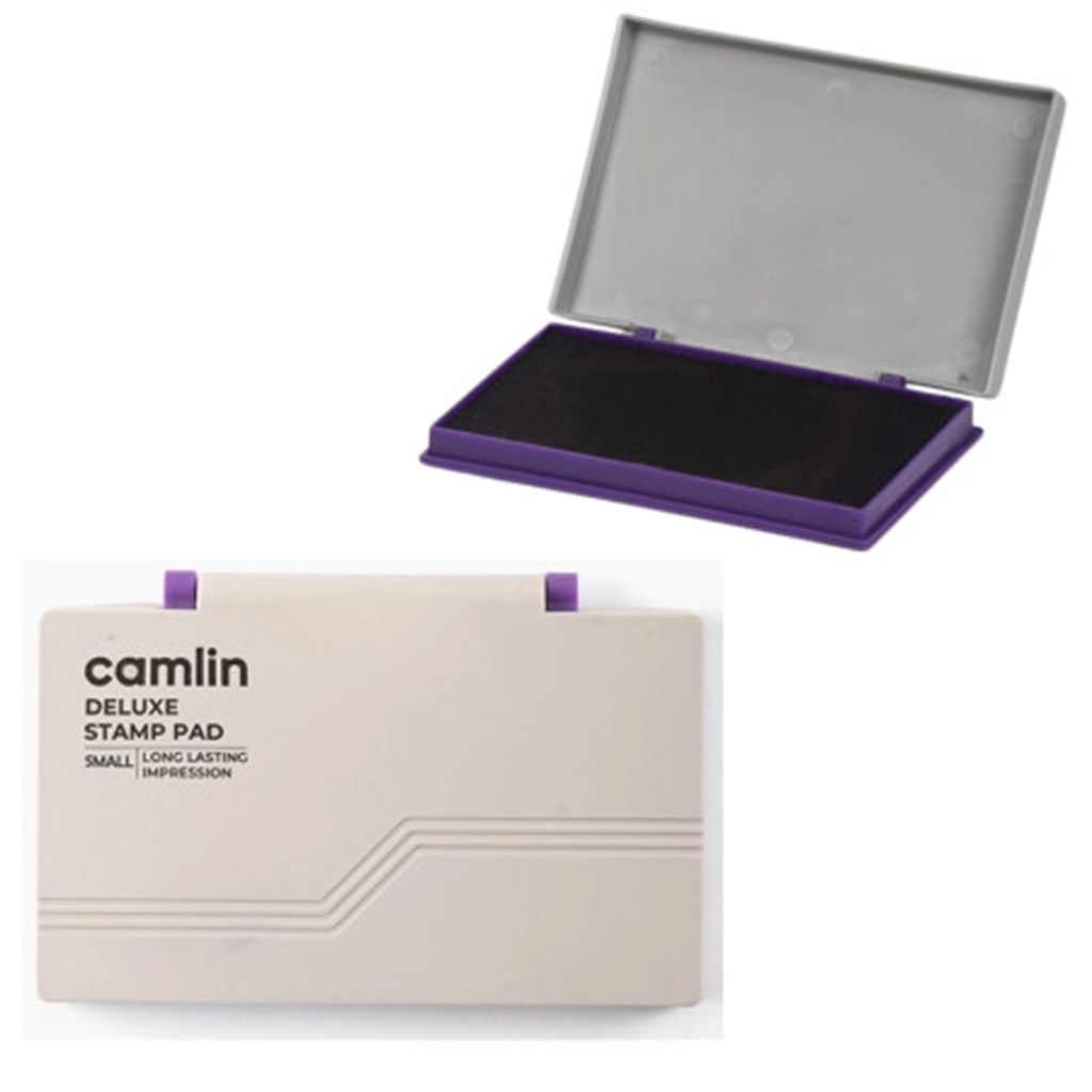 camlin-kokuyo-camel-plastic-stamp-pad-1 Camlin Kokuyo Camel Plastic Stamp Pad – Long-Lasting & Smudge-Free Impressions (Pack of 1) - Image 1