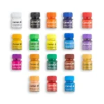 Camlin Kokuyo Camel Poster Colours Pack – 18 Shades (10ml Each) with Palette & Brush - Image 3