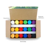 Camlin Kokuyo Camel Poster Colours Pack – 18 Shades (10ml Each) with Palette & Brush - Image 5