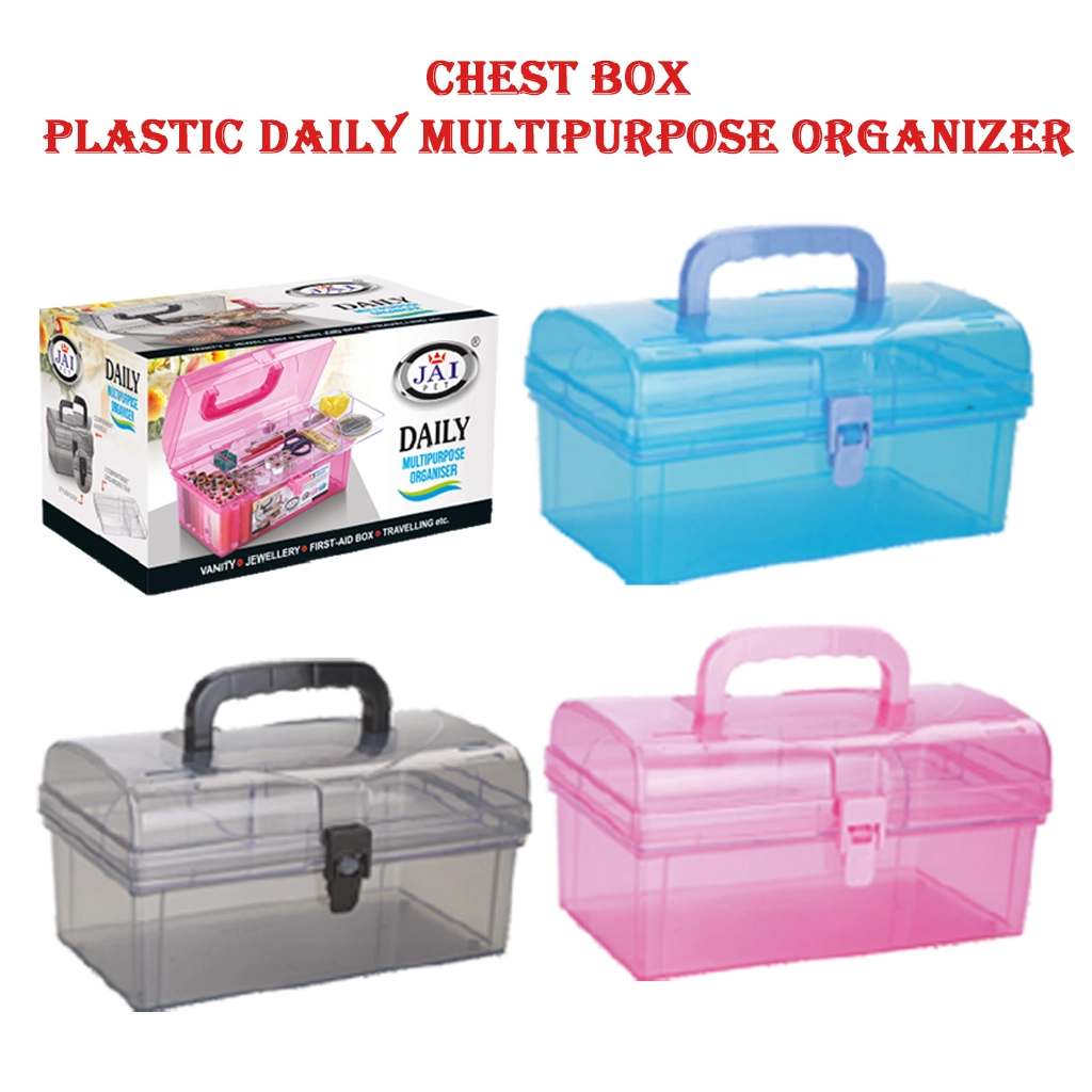 chest-box-plastic-daily-multipurpose-organizer-1 Chest Box - Plastic Jai Daily Multipurpose Organizer (Multi-Color, Pack of 1) - Image 1