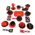 Chilli Big Party Kitchen Set Toy – 21 pcs, Fun and Educational Cooking Play Set for Kids (Pack of 1) - Image 2