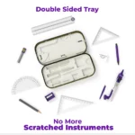 Classmate Asteroid Geometry Compass Box – Premium Mathematical Drawing Instrument Box for Students (Pack of 1) - Image 3
