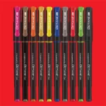 Classmate Octane Colour Burst Multicolour Gel Pens with Gold & Silver Glitter Sparkle (Pack of 10) - Image 2