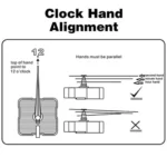 Ajanta Clock Movement Machine for Wall Clocks (Pack of 1) - Image 3