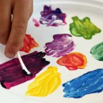 Colour Mixing Plate – Perfect Dish for Blending Colors with Ease (Pack of 1) - Image 3