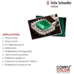 Compu Color Ultra Glossy Photo Paper – Unruled 4x6 Inch 250 GSM High-Quality Prints for Every Occasion (50 sheets, 101.6x152.4mm, Set of 1, White) - Image 3