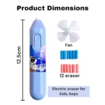 Cordless Electric Eraser with 12 Refills – Precision Erasing Made Effortless (Multi Design, Pack of 1) - Image 7