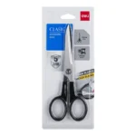 Deli Classic Saw Blades Multipurpose Stainless Steel Tailoring Scissors for household/ paper-cutting/ fabrics/ office Scissors (Pack of 1) - Image 3