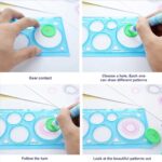Designer Ruler – Spirograph Ruler for Creative Drafting and Precision Scale (Pack of 1) - Image 3