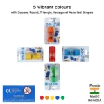 Doms 2-in-1 ErasNer – Eraser + Sharpener for Ultimate Convenience! (Pack of 1) - Image 4