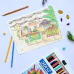 Doms Colour Pencils – Long 12 Shades, Vibrant & Smooth Coloring for Creative Minds (Pack of 1) - Image 3