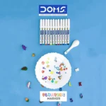 Doms Floating Markers Pen - Set of 12 Shades with Spoon - Image 2