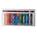 Doms Oil Pastels – 16 Shades, Vibrant Shades for Artistic Brilliance (Pack of 1) - Image 2