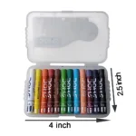 Doms Oil Pastels – Mini 12 Shades, Vibrant Shades for Artistic Brilliance (Pack of 1) - Image 3