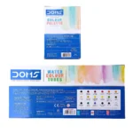Doms Water Colour Tubes – 18 Shades, Unleash Vibrant Creativity (18 Assorted Shades, 1 Paint Brush & 1 Palette) - Image 4