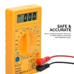 DT-830D LCD Digital Multimeter Yellow Color (Pack of 1) - Image 2