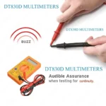 DT-830D LCD Digital Multimeter Yellow Color (Pack of 1) - Image 3