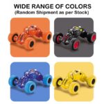 DTX Telescopic Car Double Sided Pull Stunt Action Car Toy for Kids (Multicolor, Pack of 1) - Image 2