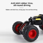 DTX Telescopic Car Double Sided Pull Stunt Action Car Toy for Kids (Multicolor, Pack of 1) - Image 4