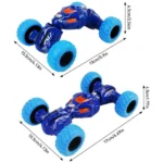 DTX Telescopic Car Double Sided Pull Stunt Action Car Toy for Kids (Multicolor, Pack of 1) - Image 7