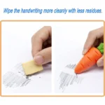 Fancy Vegetables & Fruit Shaped Erasers – Fun & Functional Stationery for Kids (Availability, Pack of 4) - Image 4