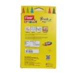 Flair Brush Pen – 6 Vibrant Shades for Smooth & Artistic Strokes (Pack of 1) - Image 3