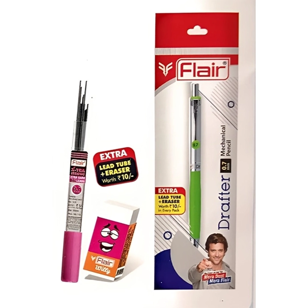 flair-drafter-07mm-mechanical-pencil-1 Flair Drafter 0.7mm Mechanical Pencil – Precision & Smooth Writing for Professionals (Pack of 1) - Image 1