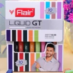 Flair Gel Pen - Liquid GT 10 Colour Liquid Ink Pen (Pack of 10)