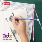 Flair Pencil - Trix Xtra Dark Pencil Kit (Pack of 10) - Image 4