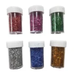 Glitter Sparkle Powder – 15g Multicolor Glitter Dust for Resin Art, Nail Art, DIY Crafts & Decoration | Shimmer Pigment for Slime, Cards, Ornaments and More