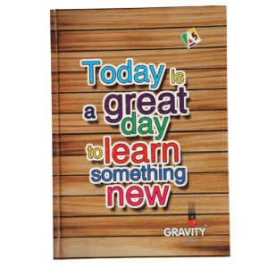 Gravity Diary - A5 Single Ruled 192p, 21x14.8cm, 1 pc