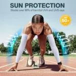 Hand Arm Sleeves for Bike Riding | UV Protection Hand Covers for Outdoor Sports & Daily Use (1 Pair, Free Size) - Image 2