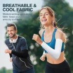 Hand Arm Sleeves for Bike Riding | UV Protection Hand Covers for Outdoor Sports & Daily Use (1 Pair, Free Size) - Image 3