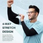 Hand Arm Sleeves for Bike Riding | UV Protection Hand Covers for Outdoor Sports & Daily Use (1 Pair, Free Size) - Image 4