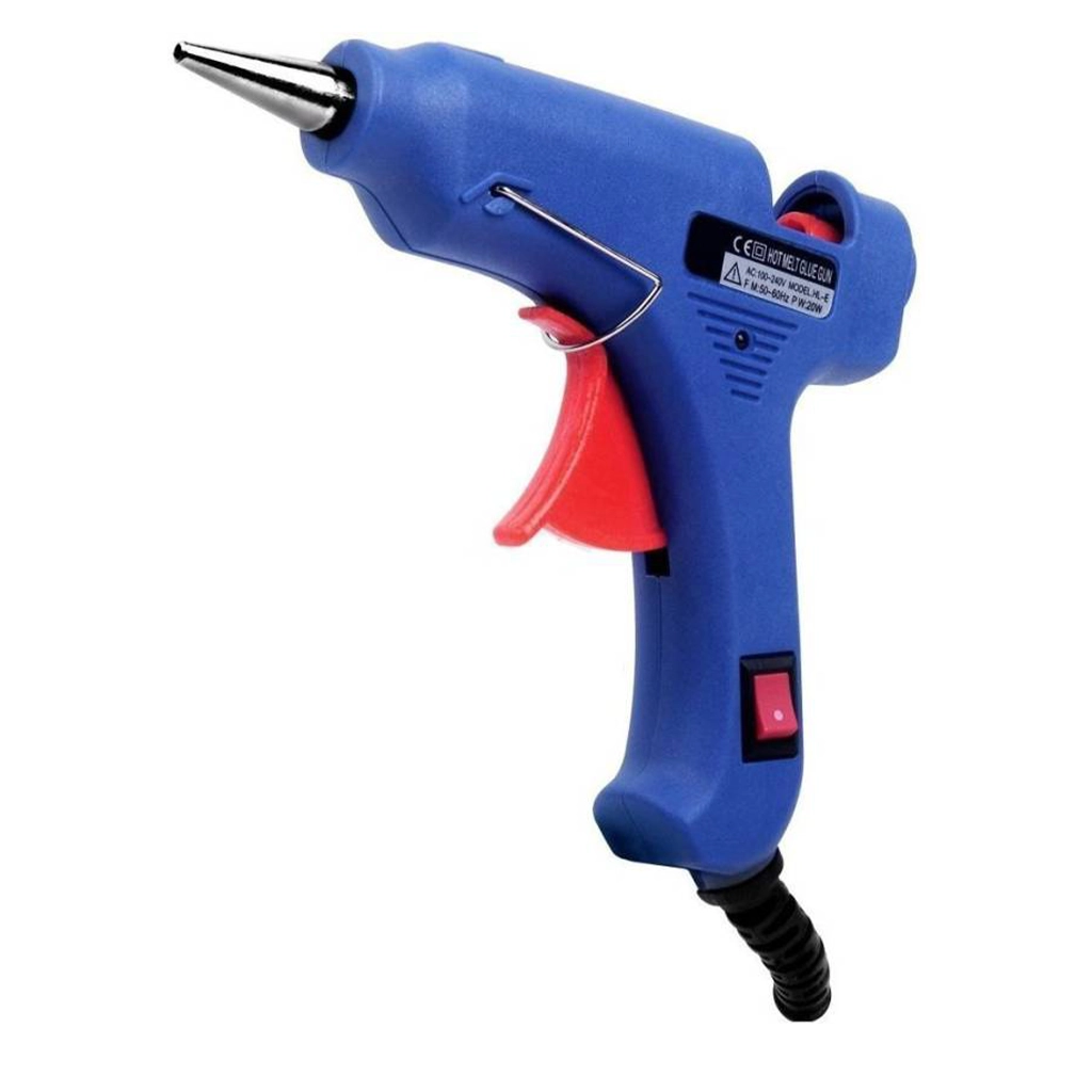 hot-melt-glue-gun-1 Hot Melt Glue Gun - 20W Mini 7mm - Strong Bonding for All Your Craft and DIY Projects - Image 1