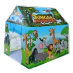 Jungle Safari Tent House for Kids – Fun and Imaginative Indoor/Outdoor Playhouse for Hours of Entertainment