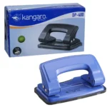 Kangaro Paper Punch DP-480 2 Hole – Durable & Precise Hole Punching for Office & School Use (Blue, Pack of 1)