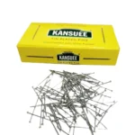 Kansuee Tin-Plated Paper Pins 15g – Strong for Secure Paper Binding (Pack of 1) - Image 2