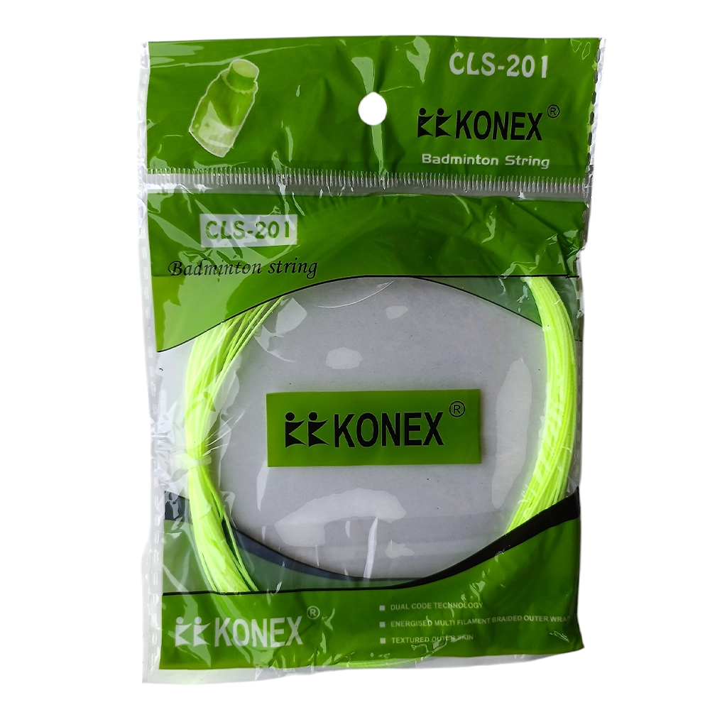 konex-201-11-badminton-string-dori-1 Konex 201/ 11 Badminton String Dori – Enhance Your Game with Superior Durability and Control (Multicolor, Pack of 1) - Image 1