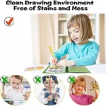 Magic Water Coloring Reusable Doodle Book & Magic Pen | Fun & Mess-Free Learning for Kids - Image 8
