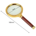 Magnifying Glass – Magnifier Gold 3X-70mm (Pack of 1) - Image 4