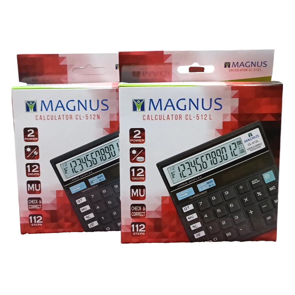 magnus-calculator-ct-512-1 Magnus Calculator - CT-512 12 Digit Basic for Office & Study Purpose (Pack of 1) - Image 1