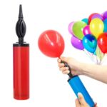 Party Decoration – Manual Balloon Hand Pump - Easy & Efficient Balloon Inflator - 1 Pc