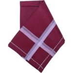 Men’s Cotton Hanky & Rumal Set – Soft, Absorbent, Reusable Handkerchiefs for Daily Use | Classic Gentlemen’s Pocket Square & Face Cloth Combo - Image 3